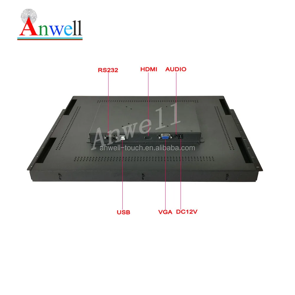 19 inch 3M controller screen open frame POG WMS touch monitor