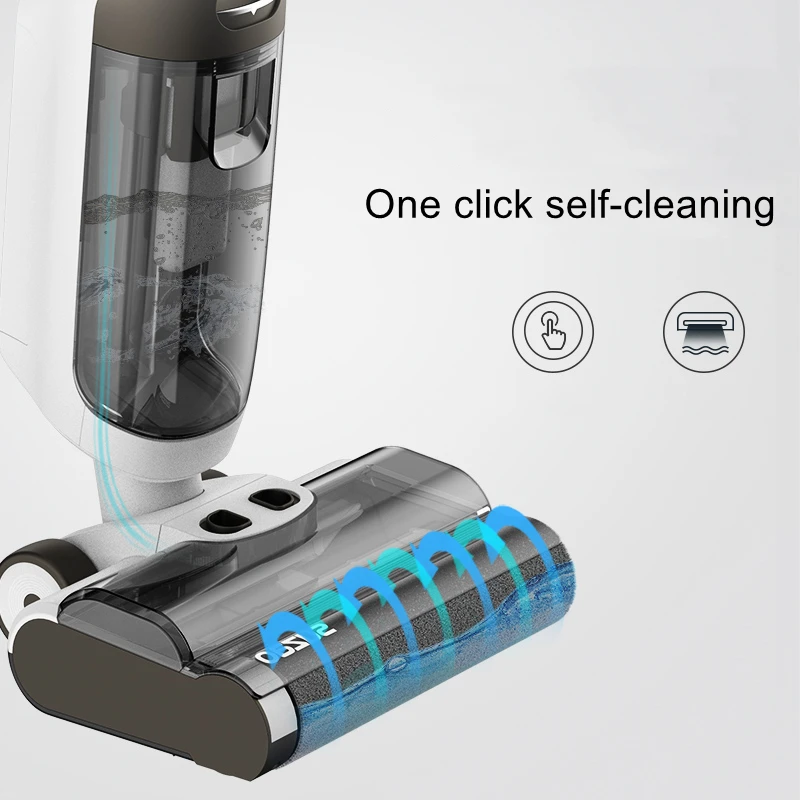 All in One Wet and Dry Vacuum Cleaner Battery Operated Floor Washer