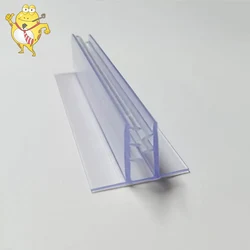 LAOHAMA PVC Clear  Menu Card Label Holder Display Sign Holder