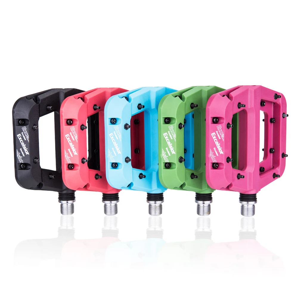 Made in China Mountain Bike Pedal plastic Electric Bicycle Pedals Road MTB Mountain 6061 aluminum Nylon cleats pedal