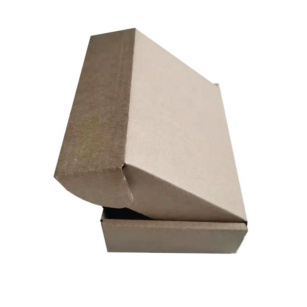 Kexin Custom Kraft Складная Подарочная коробка из гофрированного картона с печатью CMYK, перерабатываемая упаковочная бумажная коробка