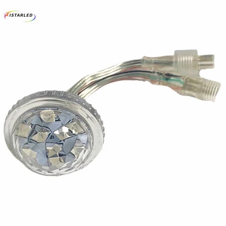 ucs2903 dc24v outdoor programmable 35mm Full Color LED Pixel Light 9SMD RGB Pixel LED