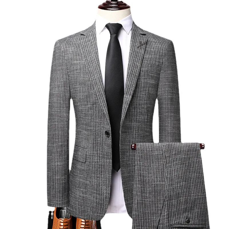 2020 Elegant Classic Three Piece Suits Wedding Business Men Suits