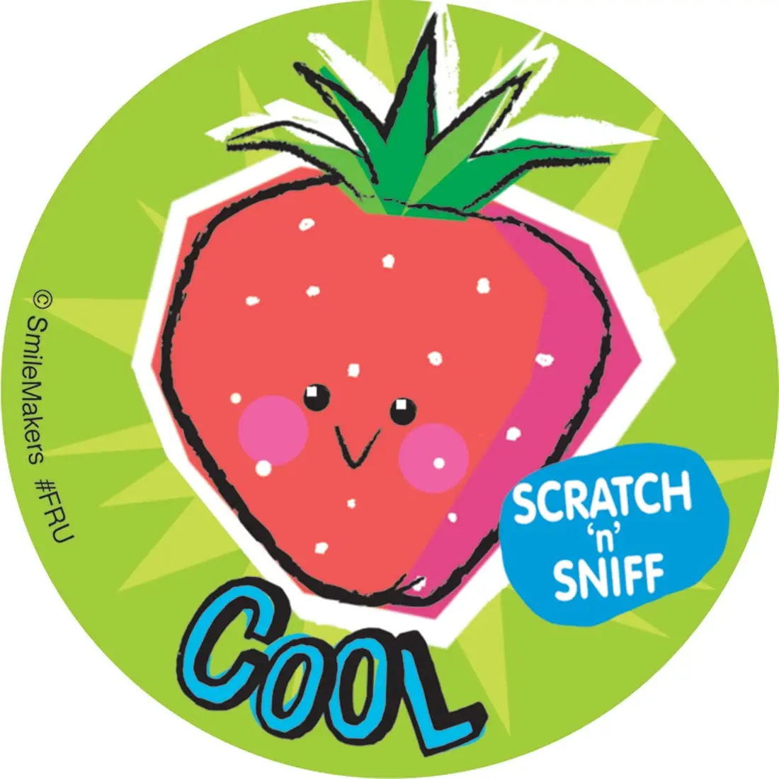2023 New Custom Aroma Smell Odor Scented Print Eco Scratch and Sniff Stickers