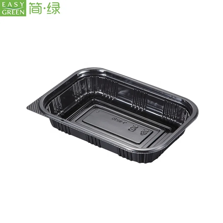 
Easy Green Fast Food Container Microwavable Plastic Tiffin Carrier Thermal Lunch Box with Anti-fog Lid 