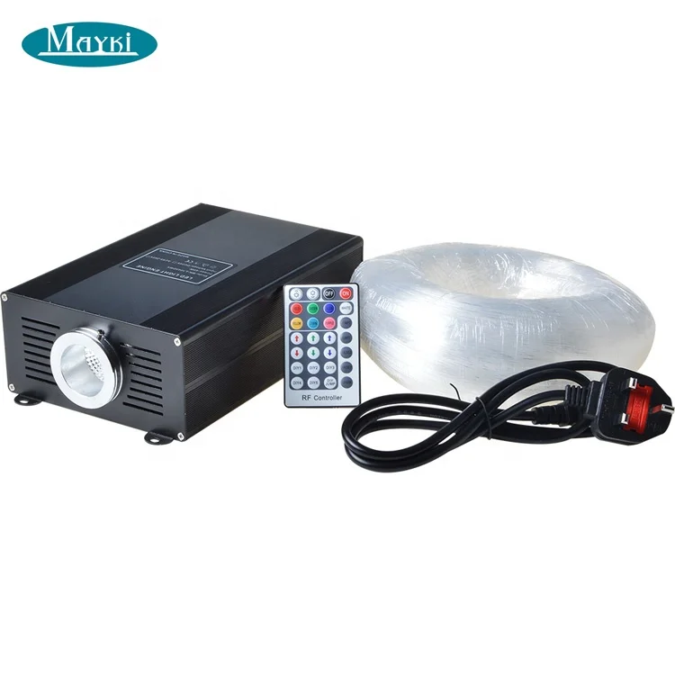 Душевой эффект волоконно-оптический дождь Облако свет комплект со светодиодным осветителем волоконно-оптический хвост