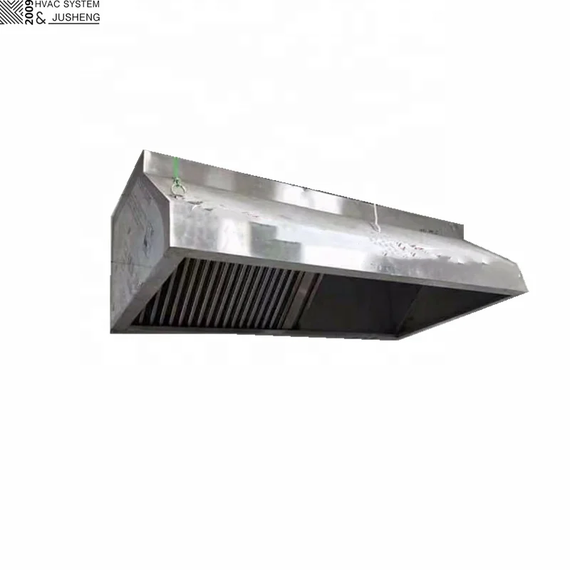 high quality stainless steel smoke commercial furniture fume hood  of HVAC system