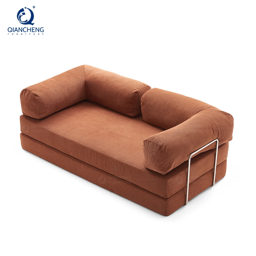 Compression Sponge Packing Vacuum Sofa Bed Guangzhou Direct Sales Design Extendable Couch Living Villa Basement Furniture