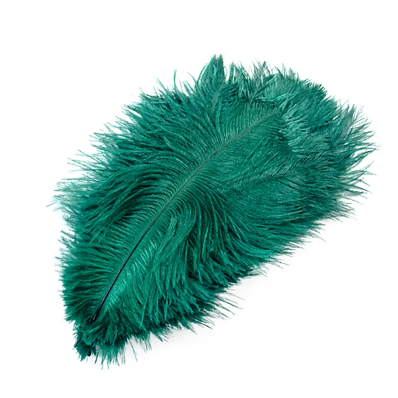 Wholesale Feather Supplier 15-20 cm Natural Black Cheap Ostrich Feather For Crafts Sale