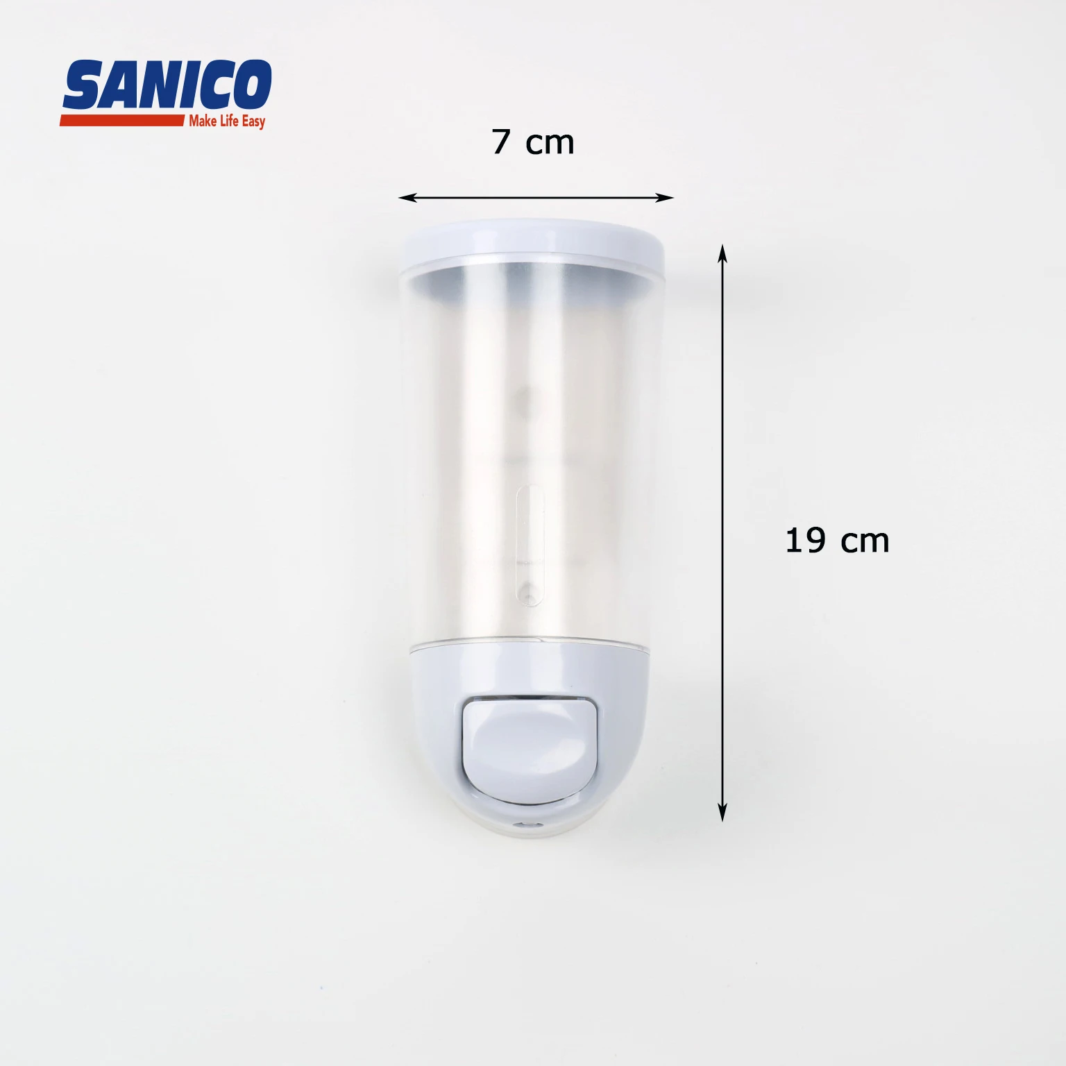 Cheap Price 350ML Manual Single Head Wall Mounting Liquid Soap Dispenser Shower Bath Washing Lotion Soap Shampoo Dispensers