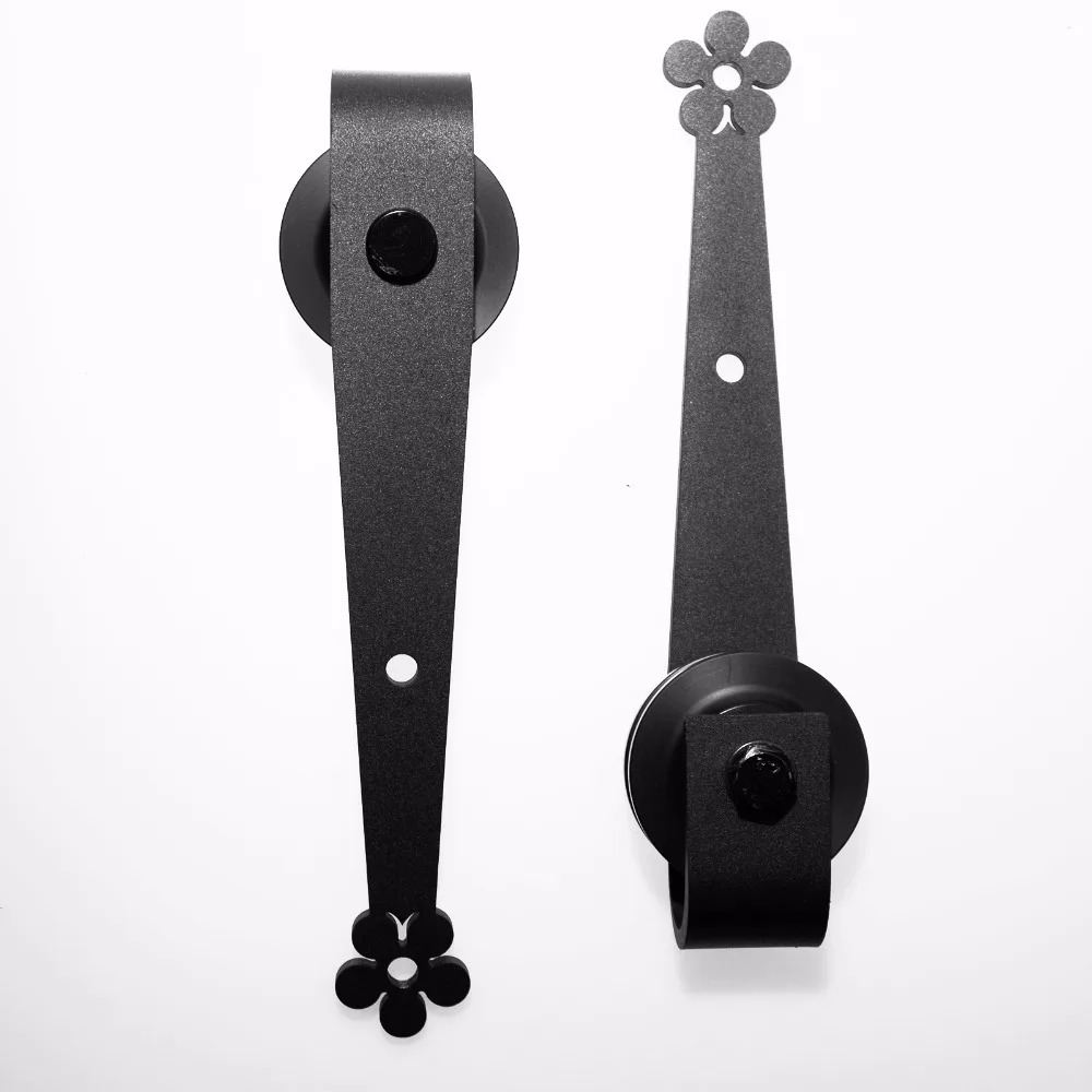 Небольшие столярные изделия, низкопрофильные фурнитуры для раздвижных дверей с цветком, 4 м, скользящий механизм, набор фурнитуры для золотых дверей сарая для двери