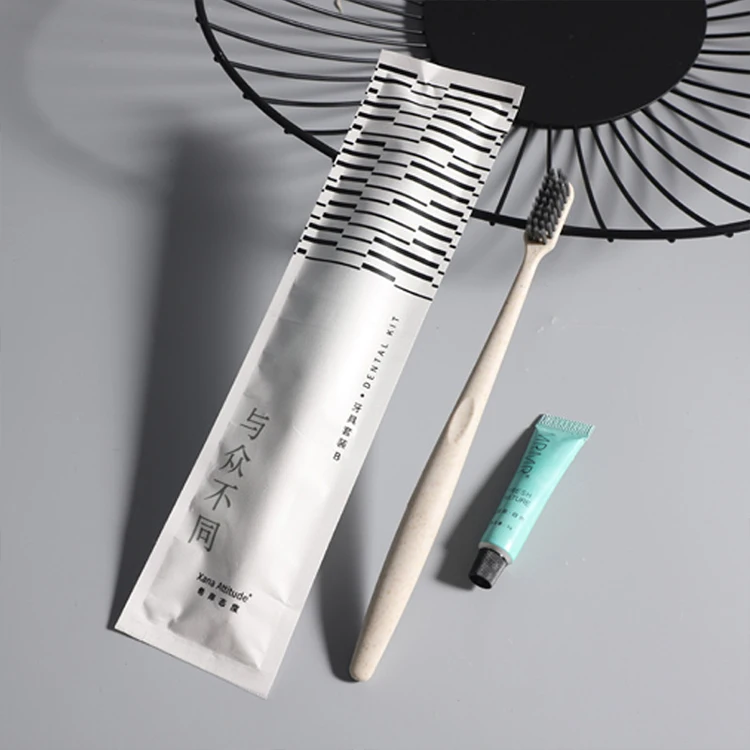 S&J Rose Black Tea Fragrance Disposable Hotel Amenities Supplies Toiletries Set Cosmetics Customizing Logo Printing Service