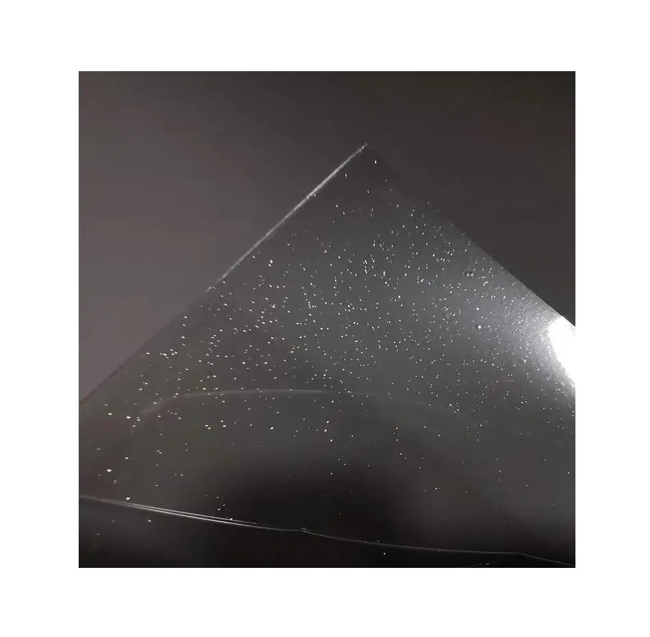 magic star texture  PVC photo picture waterproof transparent plastic cold lamination film roll sheet for photo file