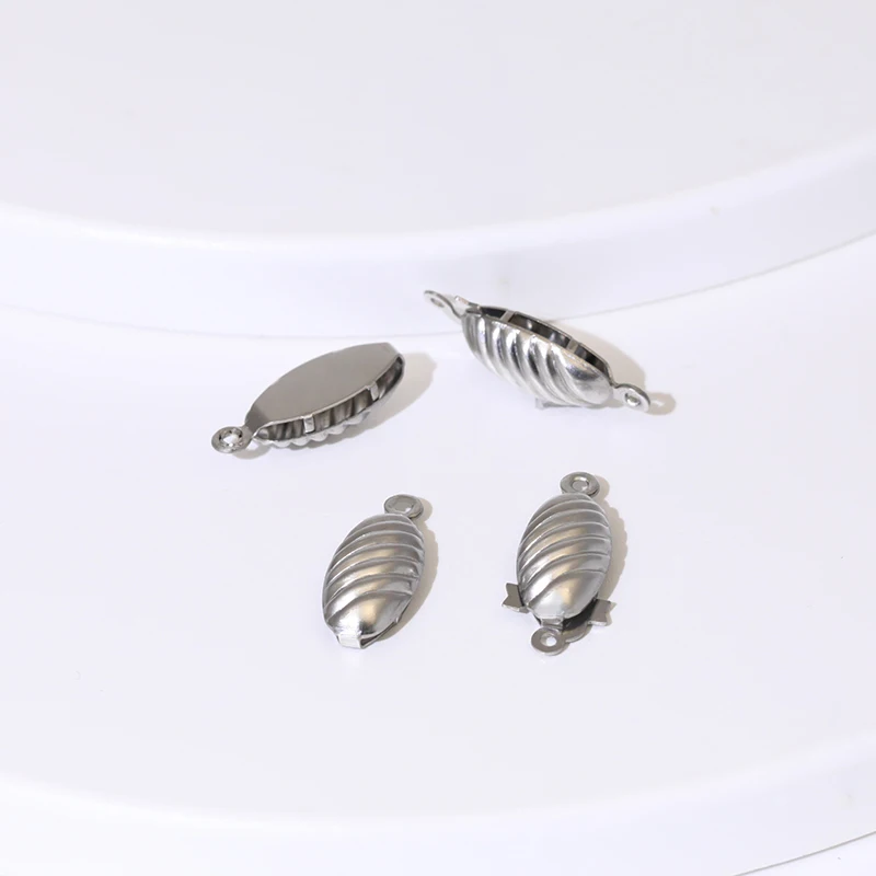 Supply necklace connection buckle accessories women fish shape necklace buckle bracelet making jewelry material