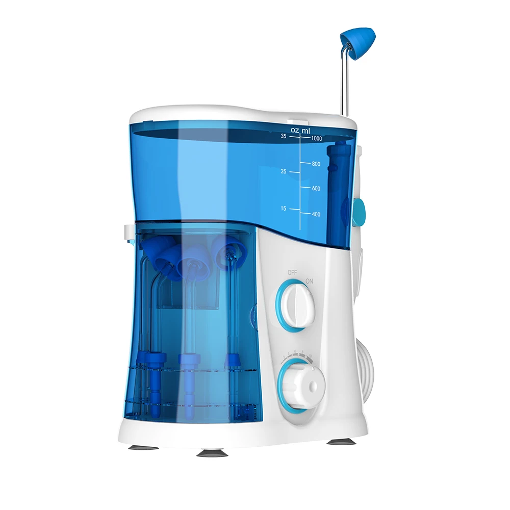 Nasal Irrigation System Nasal Rinse Machine for Sinus Relief & Nasal Care Electric with 4 Tips  Sinus Rinse System Kit