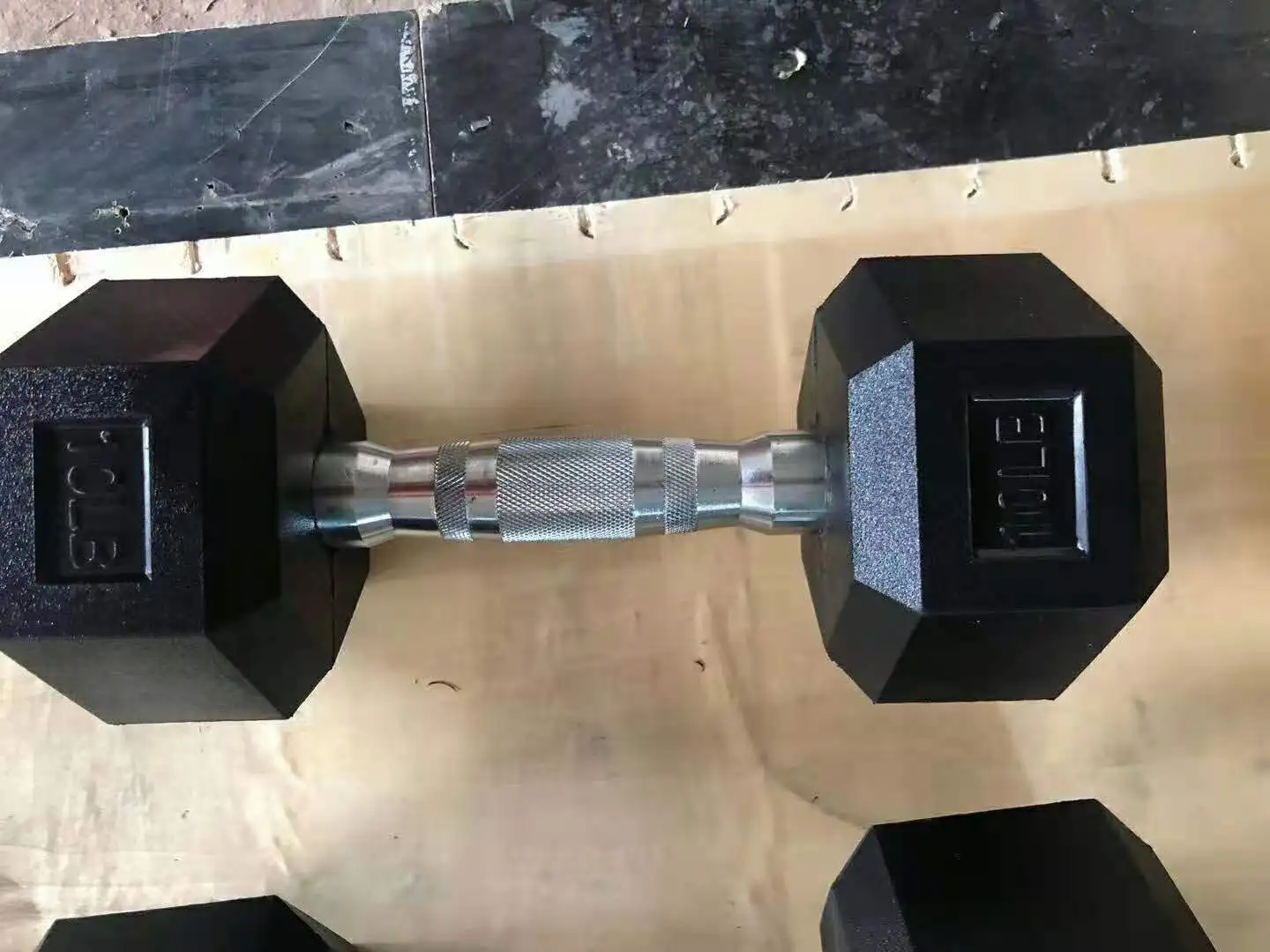 Пользовательские тренажеры kurzhantel оборудование для тренажерного зала гантели для тяжелой атлетики набор мужских гантелей для фитнеса черные резиновые шестигранные гантели наборы