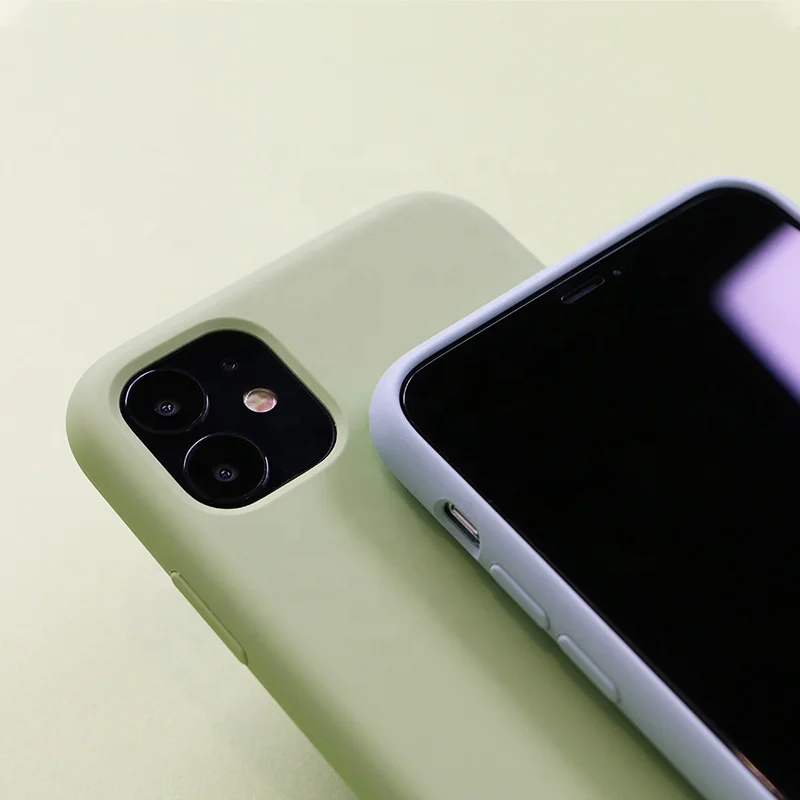  Чехол из жидкого силикона высокого качества для Iphone 12 pro max 68