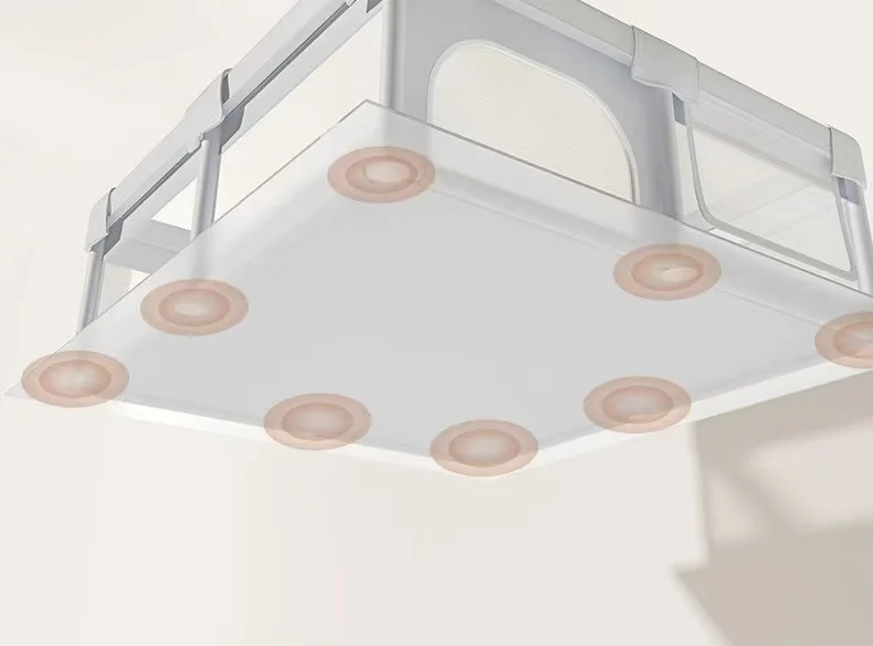 Foldable Removable Cloth Fence Playpen Baby Safe Indoor Toy Guardrail for Game Play