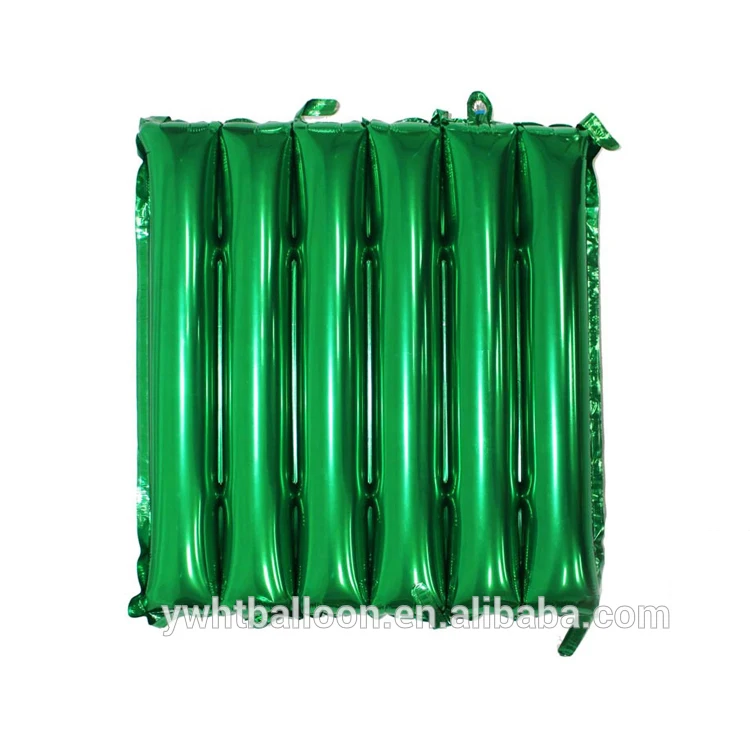 Hot Sale 50*50Cm Ballon Helium Rectangle Shaped Balloons 50 Pcs Foil Balloons Connected Balloon For Party