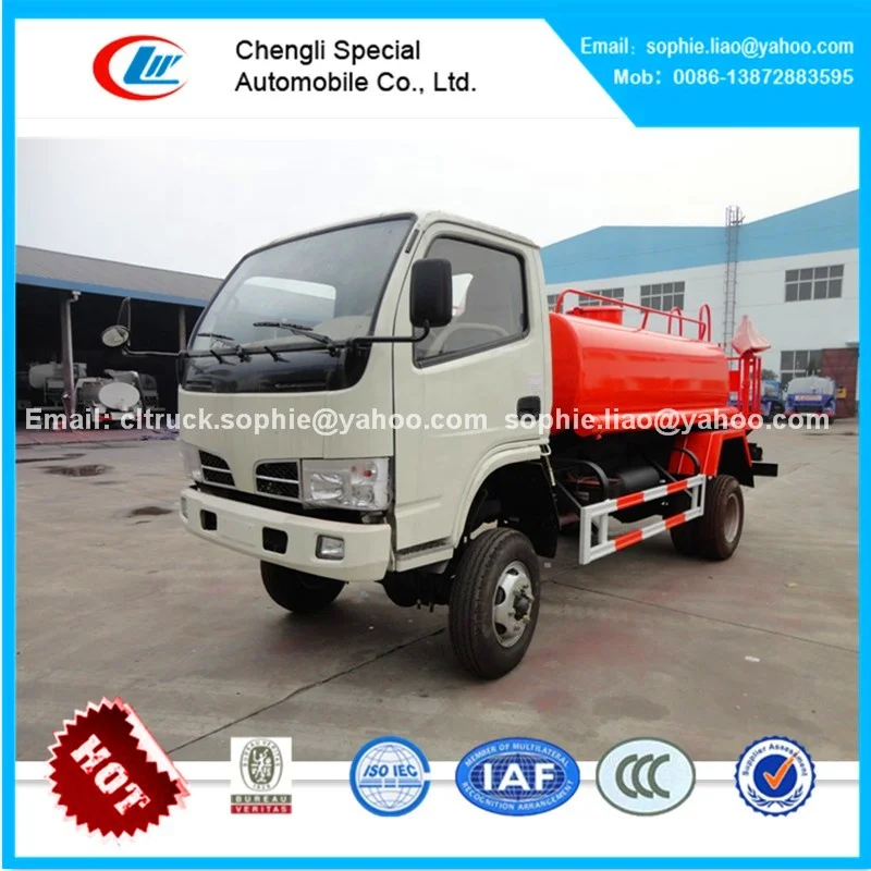 Dongfeng 6 колес 4*4 3000 л военный Автоцистерна для распыления