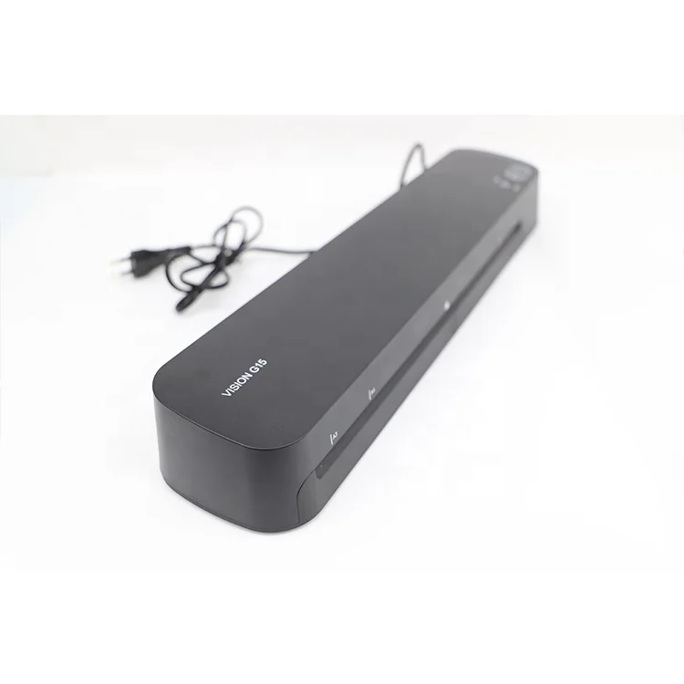 A3 Paper Small Laminating Machine Portable Laminator For Home Office VISION G15-HD-US-10mil