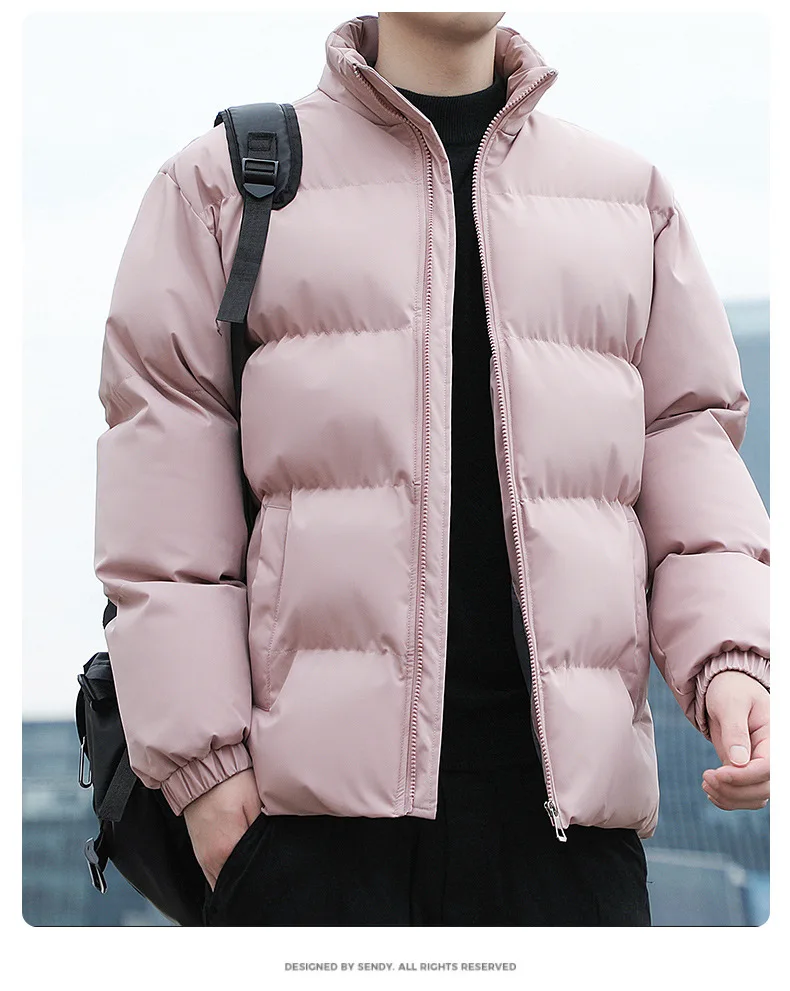 Мужская 2025 ветрозащитная парка с хлопковой подкладкой