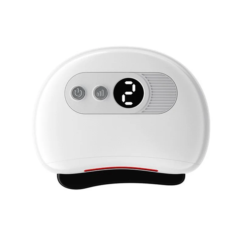 4 in 1 led therapy light face wand skin rejuvenation sculpt gua sha tool microcurrent facial lift device