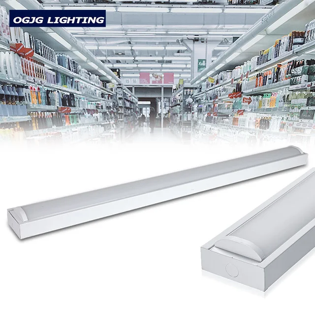 600mm 1200mm 1500mm Surface Mounted Tube Commercial Office Lighting Corridor Led Linear Light with Emergency Battery