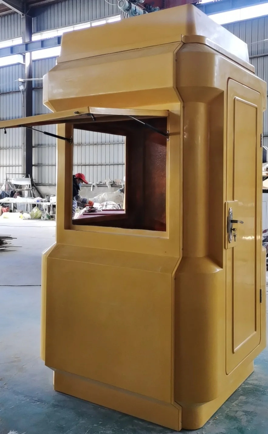 MTN fiberglass solar kiosk