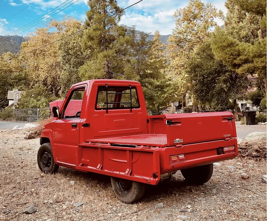 New arrival China manufacturer eec mini electric food delivery vehicles car pickup truck for sale