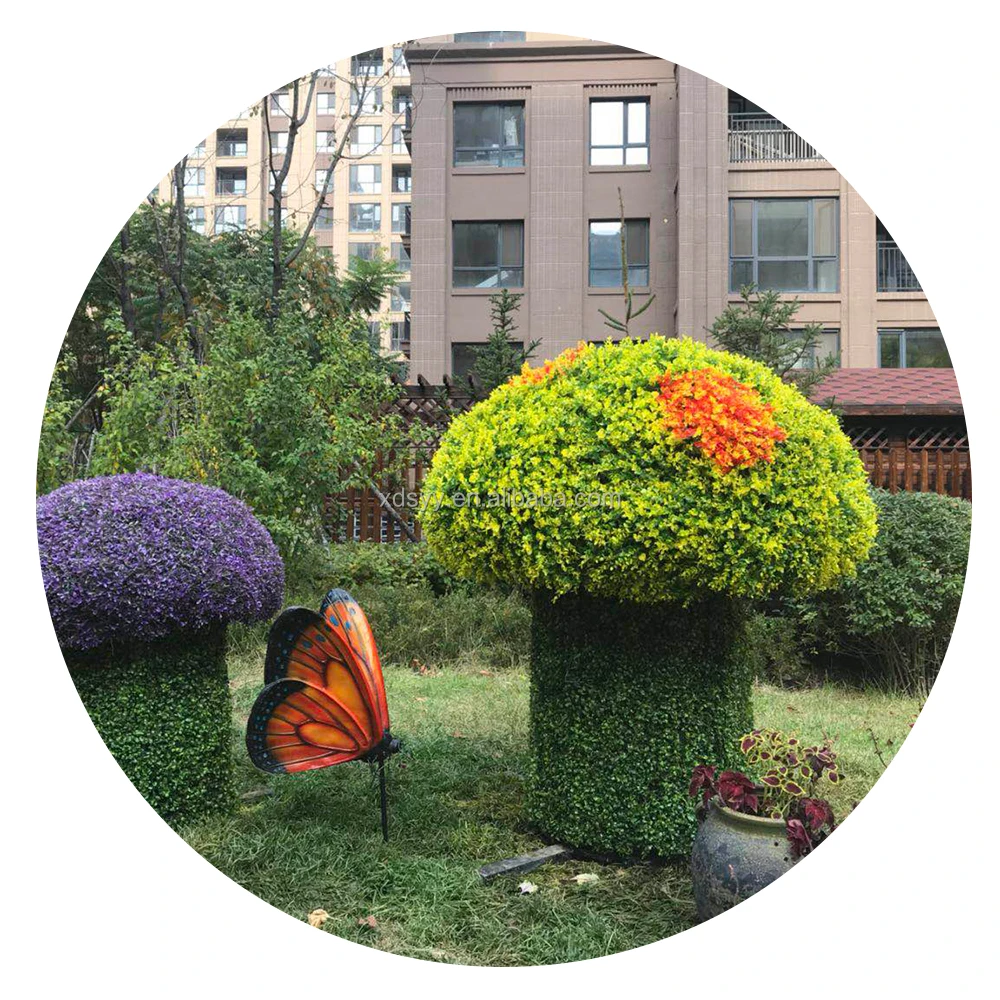 Customized Animals  little bear metal Frames Artificial Sculpture Decoration Combination of diy flower pots