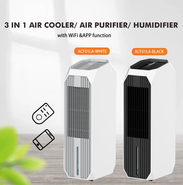 With Remote Control High Quality Ice Smart Air Cooler Room Portable air Conditioning  Air Coolers