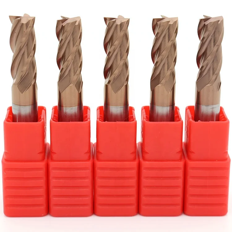 Cnc Tools Cutters China Cutting Tools Carbide Milling End Mill Long Endmill Tool Side Cutting End Mill