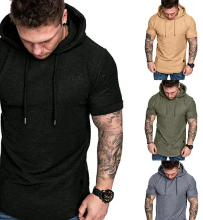 Новинка 2020, Мужские осенне-зимние уличные свободные однотонные повседневные топы с капюшоном и длинным рукавом, белые мужские толстовки