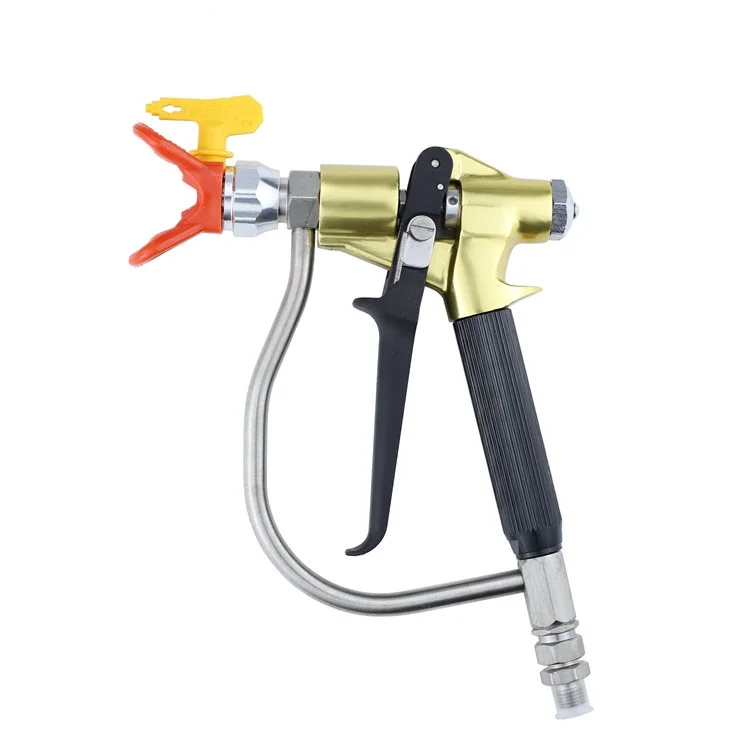7200psi high pressure airless paint spray gun with special external paint channel (1600133556155)
