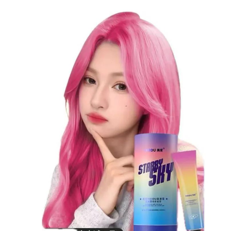 Dye High Quality Private ColorPermanent  Professional Korea Hair Dye Color Ammonia Hair Dyeing