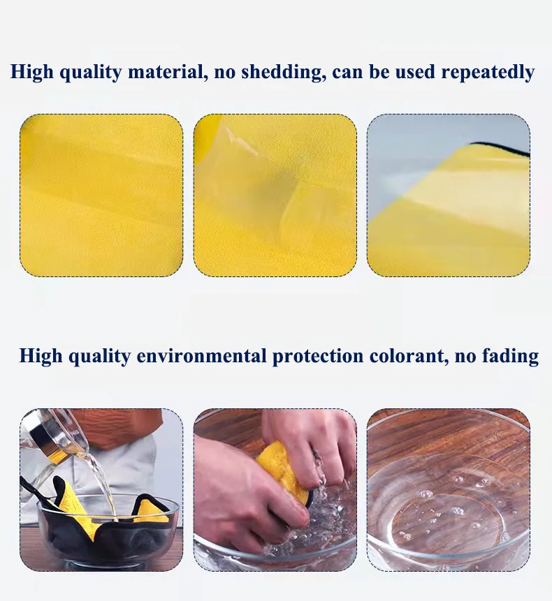 30*30cm  Car Drying Wash Detailing Buffing Polishing Towel with Plush Edge Microfiber car clean Cloth with custom logo