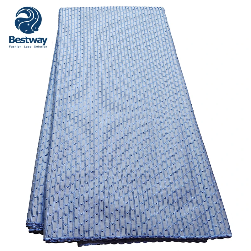 Bestway 100% Cotton Best Quality Soft Baby Fabrics Material Switzerland Swiss Voile Lace