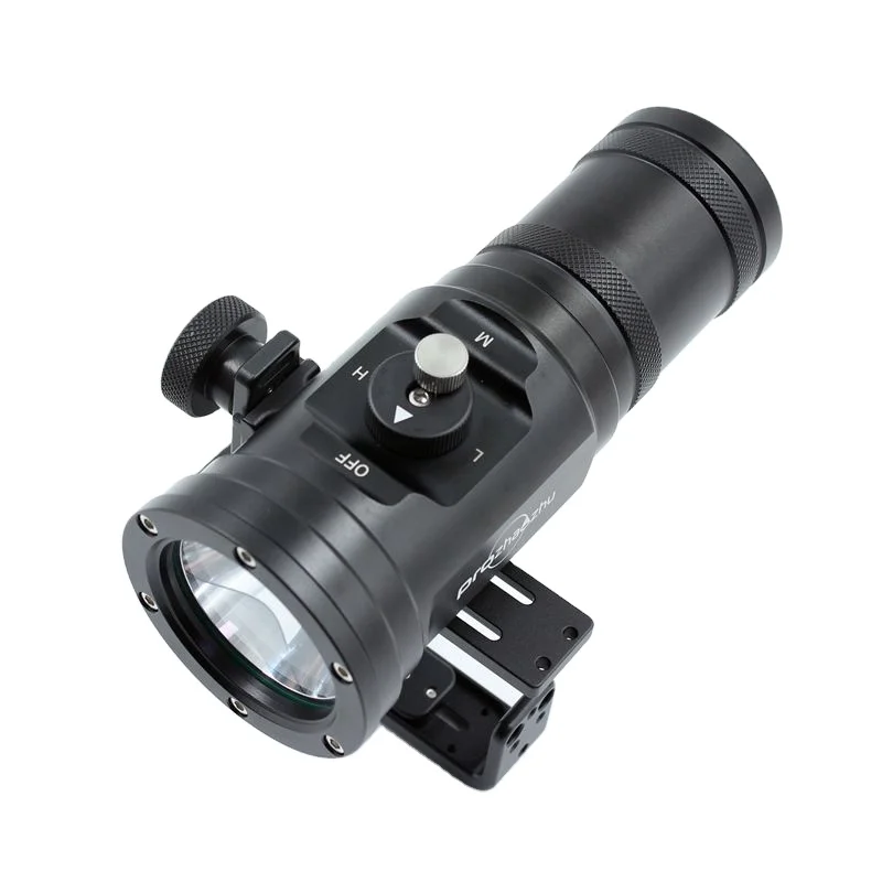 Super Bright SBT90 LED Diving Light Aluminum Alloy IP68 Waterproof Scuba Torch Rechargeable 200M Dive Lamp