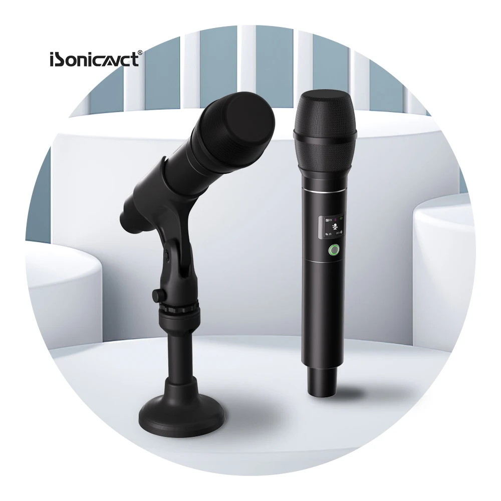 ISonicavct RM-620D Automatical Dynamic Camera Tracking Audio Wireless Handle Studio  Professional Conference Room Microphone
