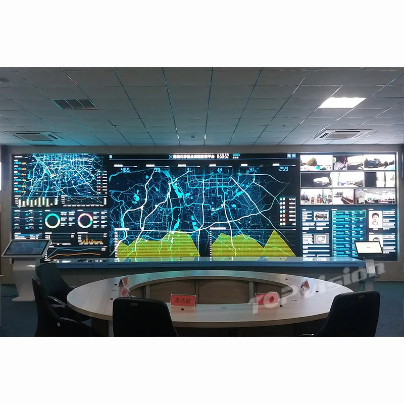 TOPvision COB Крытый Высокая частота обновления 3840 Гц центр управления HD цифровой экран