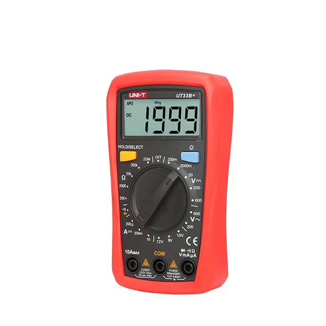 Factory direct Profesional youlede Uni-t UT33B+ mini digital multimeter tester made in china
