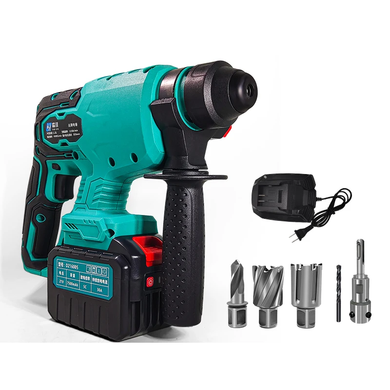 Powerful Battery Cordless For Electric Drill Power Hand Impact Drill Driver Drilling Machine