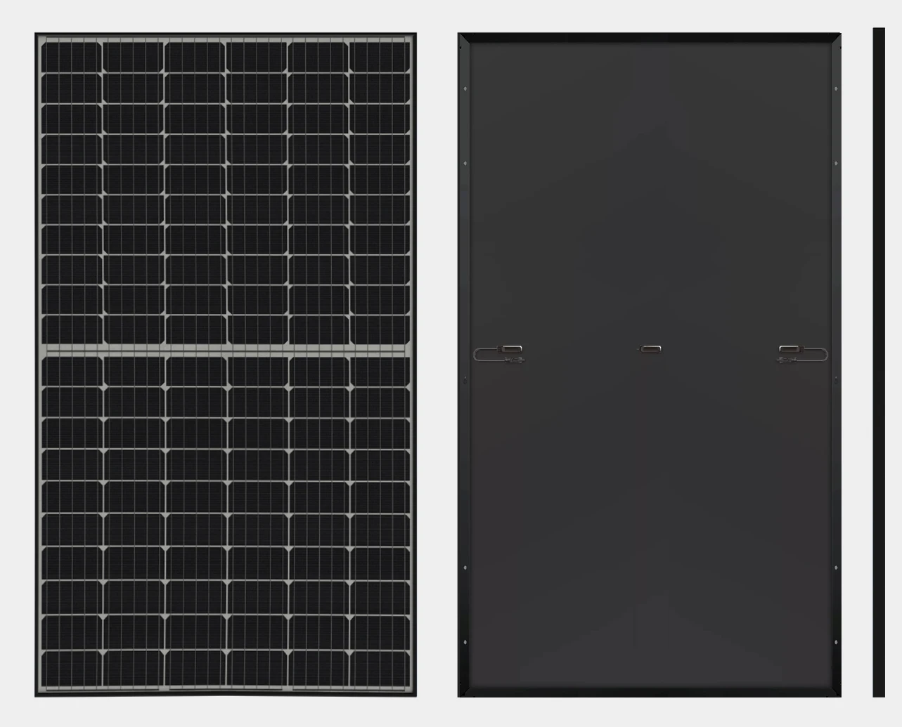 Full Pine-sol Half Cell Full All Black Frame 500Watt 500 550W 600W 600 W 1000W Solar Mono Photovoltaic Panels