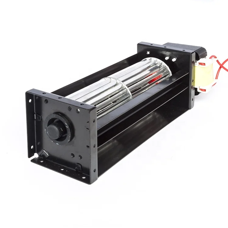 Wholesale Aluminum blades AC 40*150 blade impeller blower black 110V220V cross flow fan