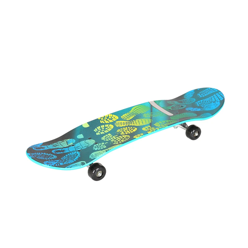 Light Weight 31'plastic Skateboard Aluminum Truck Skateboard Plastic Skateboard With PU Wheel