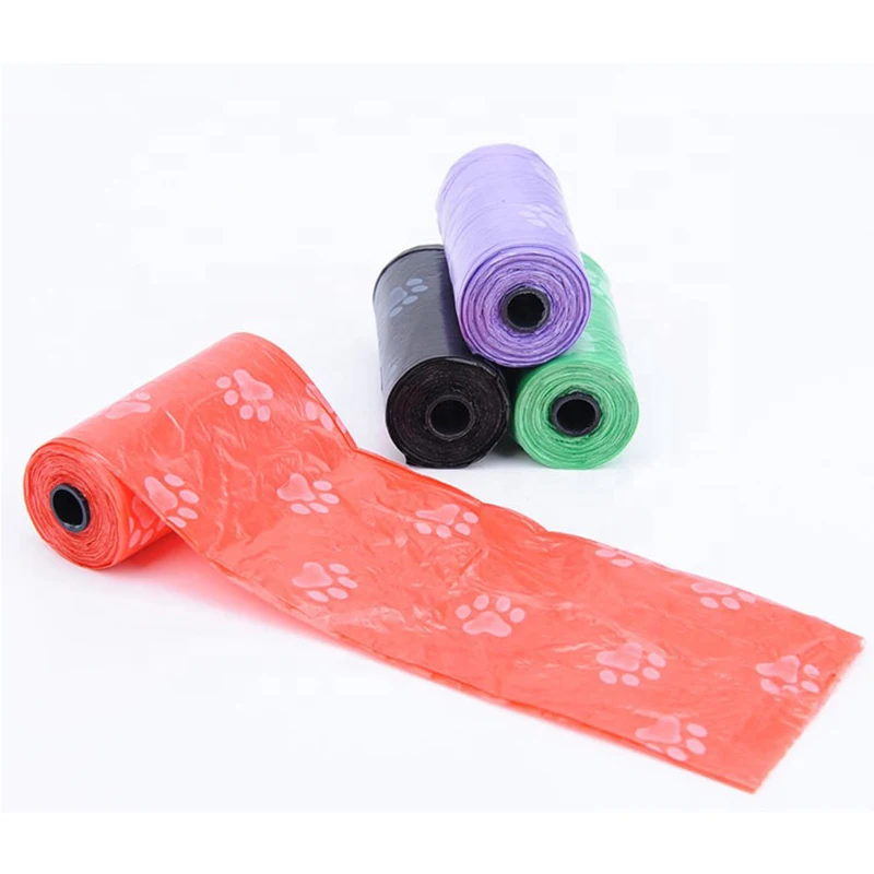 
Degradable dog waste bag bone shape dispenser / plastic dog poop bag with dispenser 