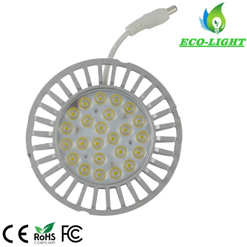 Outbuilt driver plaquetas 75W Mental Halide Bulb Replacement 35W 4000lm AR111 module g53 230v slim LED downlight lamp