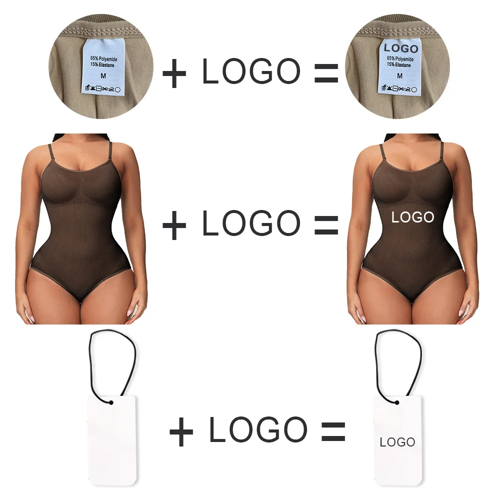Thong Bodysuits Women Tummy Control Bodysuit Full Bust Shaping Seamless Body Shaper For Women