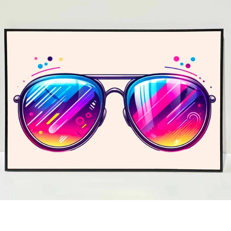 Wall Art Home Decor Hand Painted Floral Canvas Prints Artwork Wooden Frame Picture Wholesale Rose Flower Oil Painting